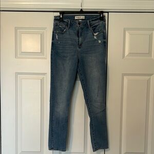 Abercrombie super skinny ankle high rise